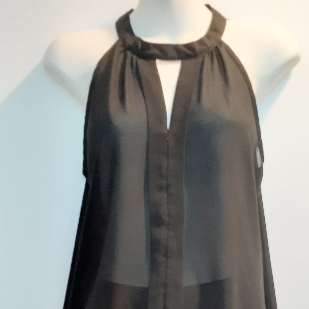 Sheer Halter Top